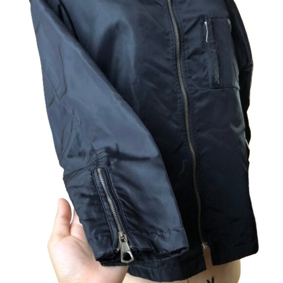 Rare DKNY Jeans vintage 90s minimalist windbreaker jacket - Picture 6 of 14